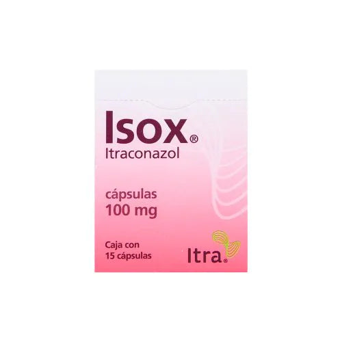 ISOX 15D 100mg 15 caps