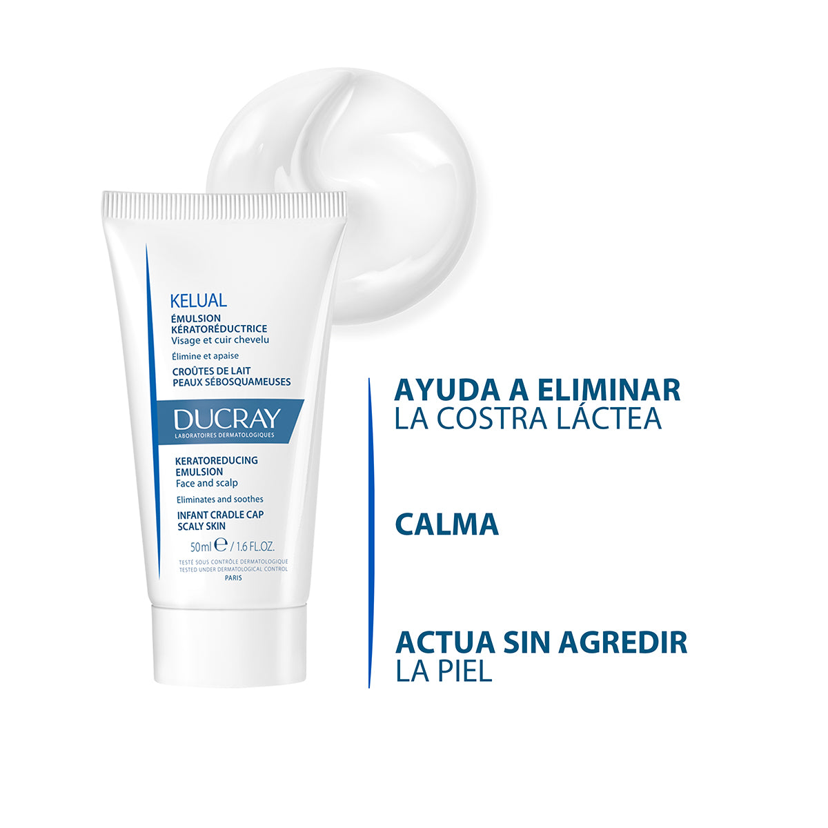 Kelual Emulsión Queratorreductora Para Costra Láctea 50 Ml
