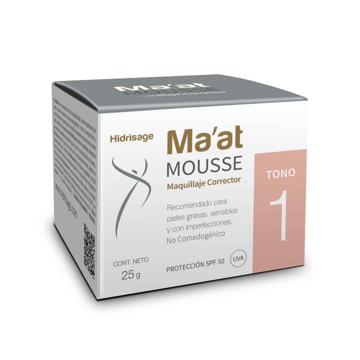 Ma'At Mousse Tono 1 Con 25G