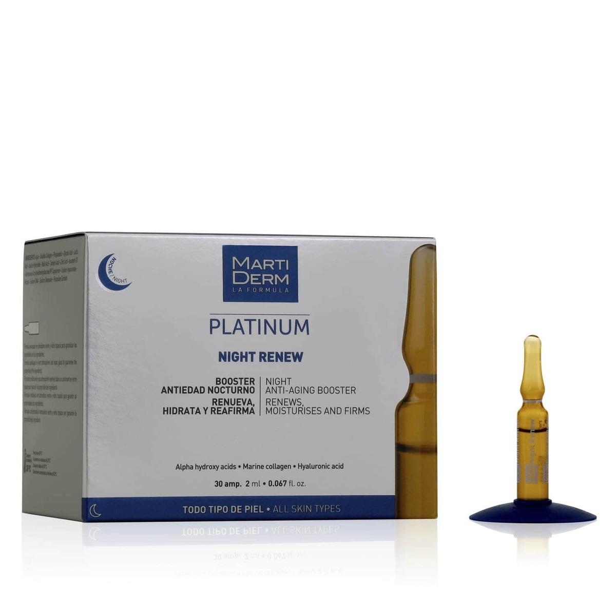 Martiderm Night Renew Caja Con 30 Ampolletas