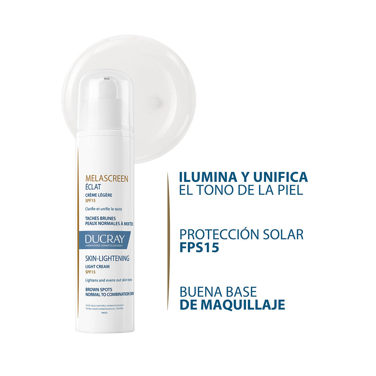 Melascreen Crema Ligera Aclaradora Spf 15 40 Ml