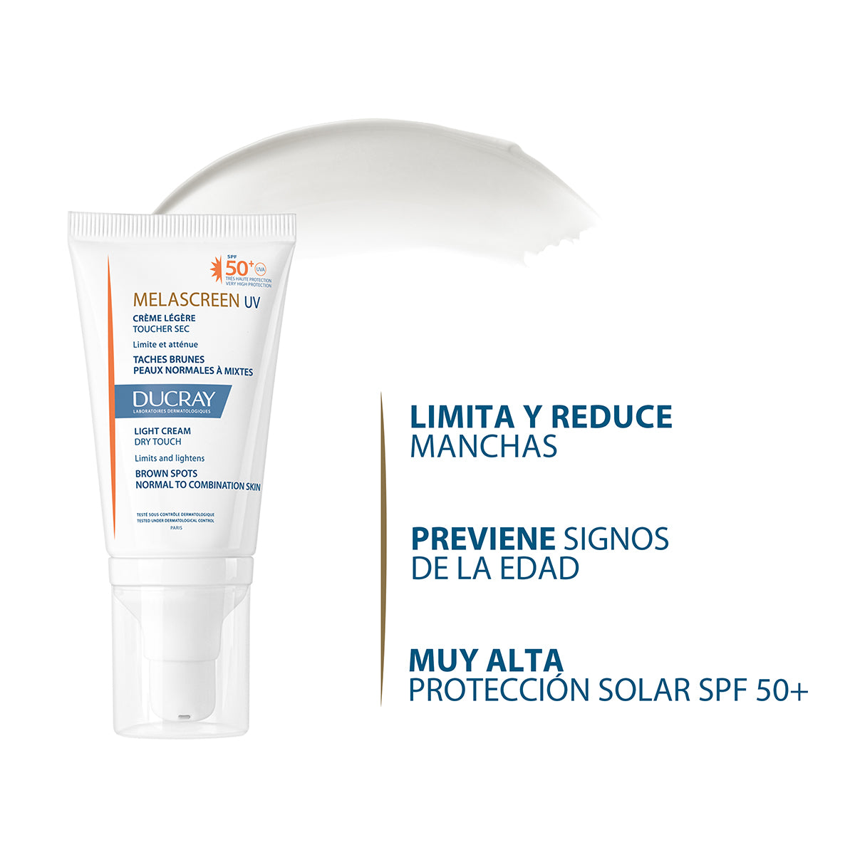 Melascreen Crema Ligera Fotoprotectora Anti Manchas Oscuras Uv Spf 50+ 40 Ml