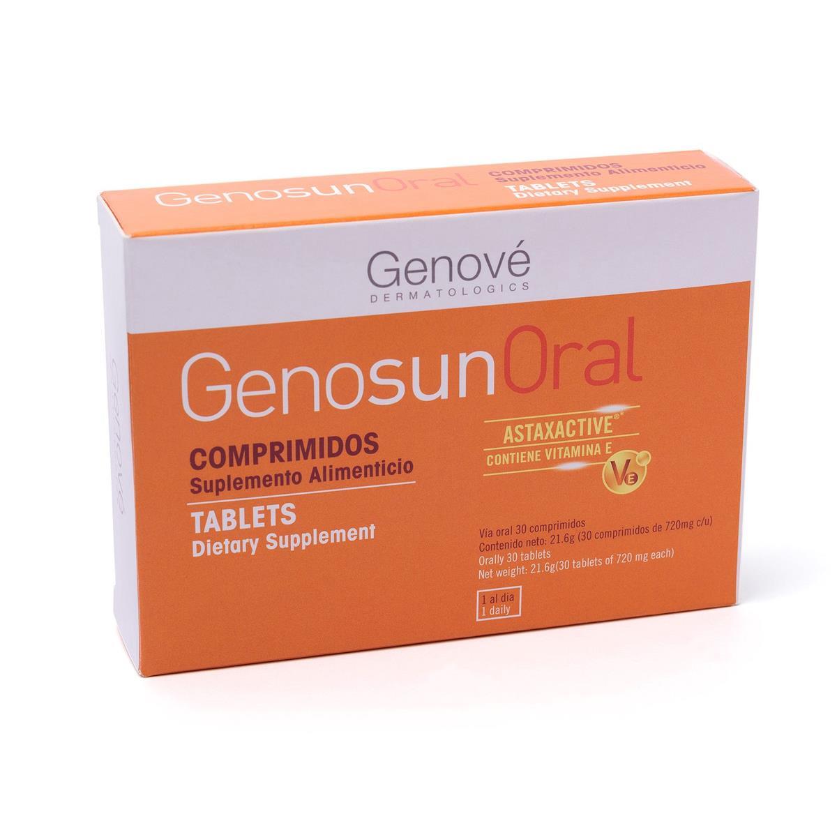 Genosun Oral 30 Tabletas