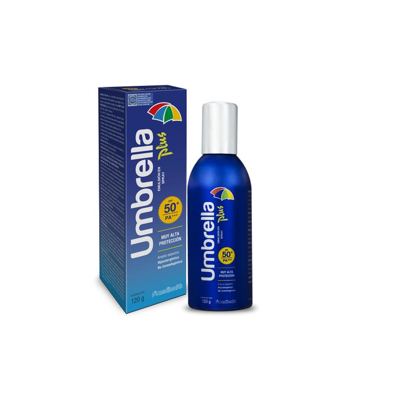 Umbrella Plus Pantalla + Filtro Solar Emulsion Spray 120 Ml