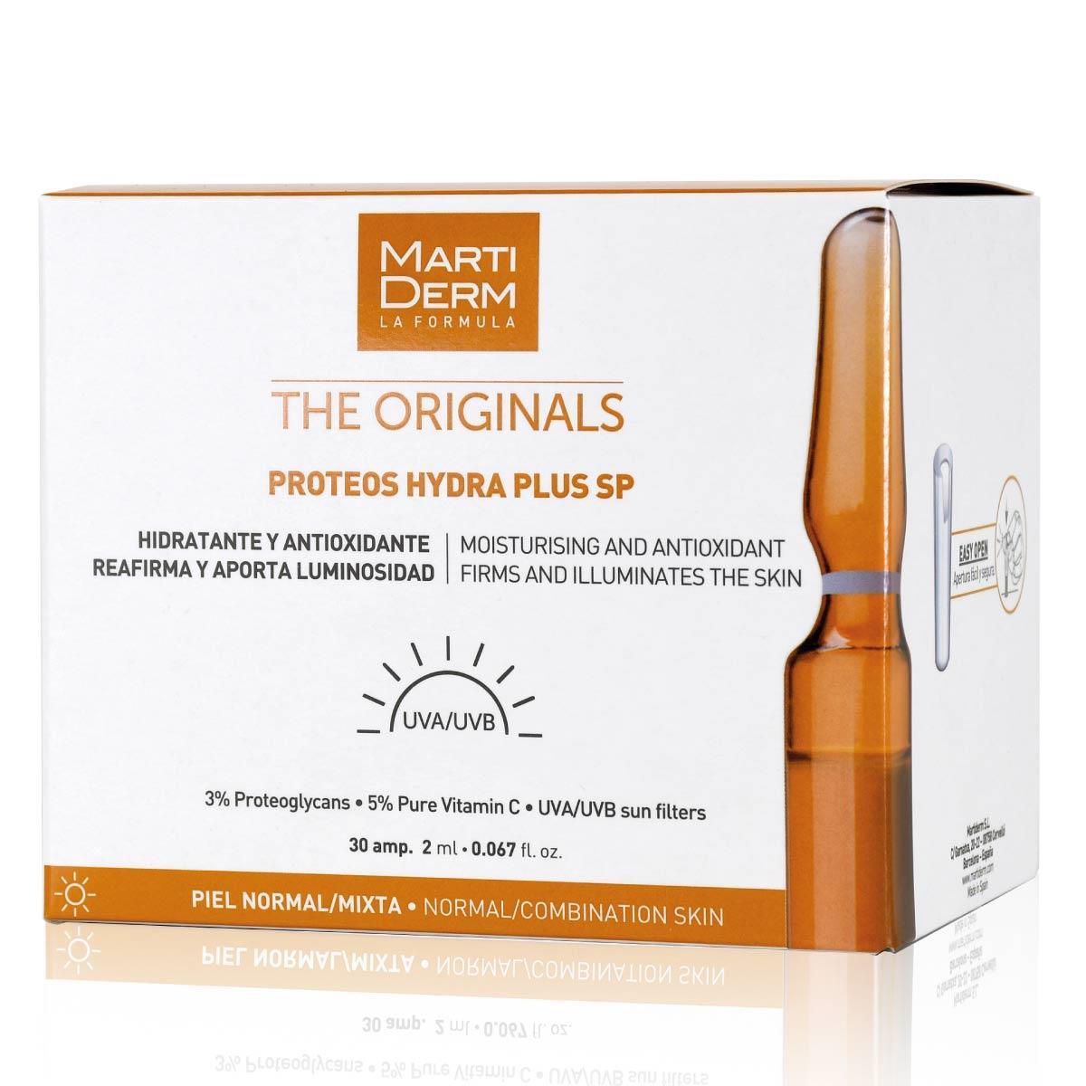 Martiderm Proteos Hydra Plus Sp Caja Con 30 Ampolletas