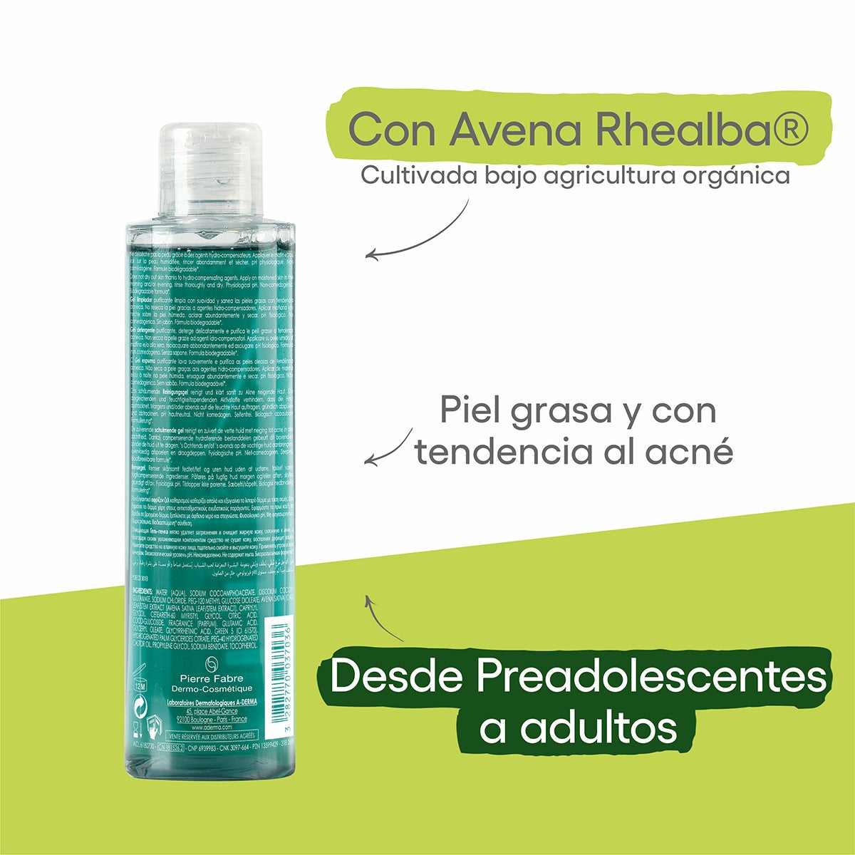 Phys-Ac Gel Limpiador Purificante 200 Ml