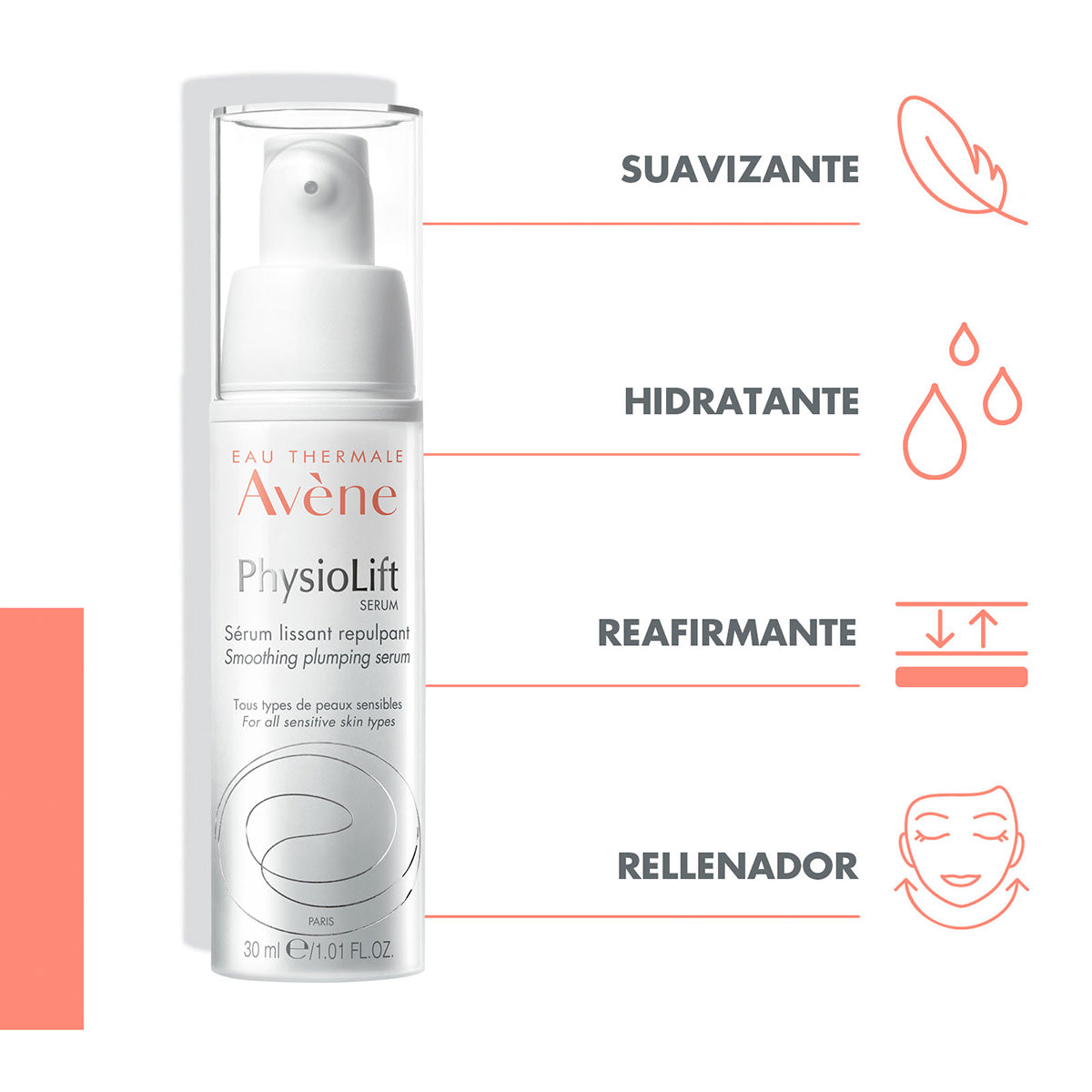 Physiolift Suero Rellenador De Acción Inmediata 30 Ml