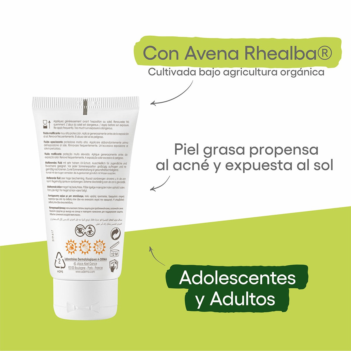 Protect Fluido Solar Facial Matificante Spf 50+ 40 Ml