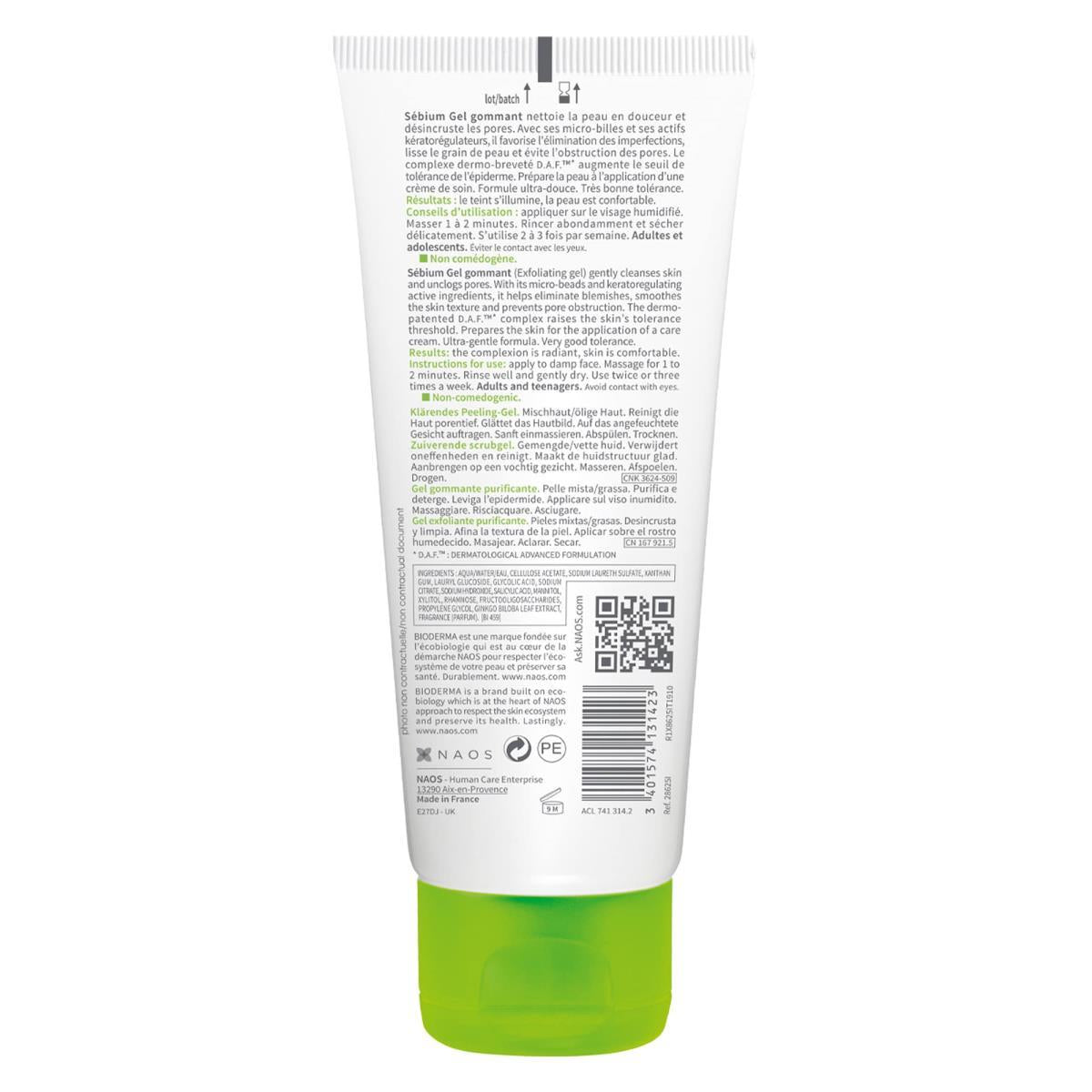 Sébium Gel Exfoliante 100 Ml