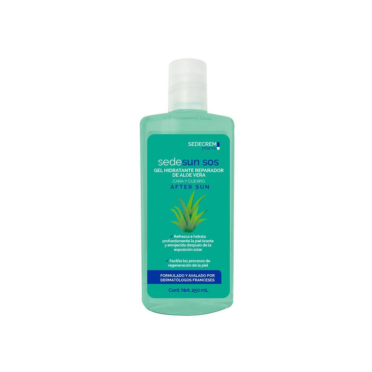Sedesun Gel Calmante Y Reparador Aloe Vera 250 Ml