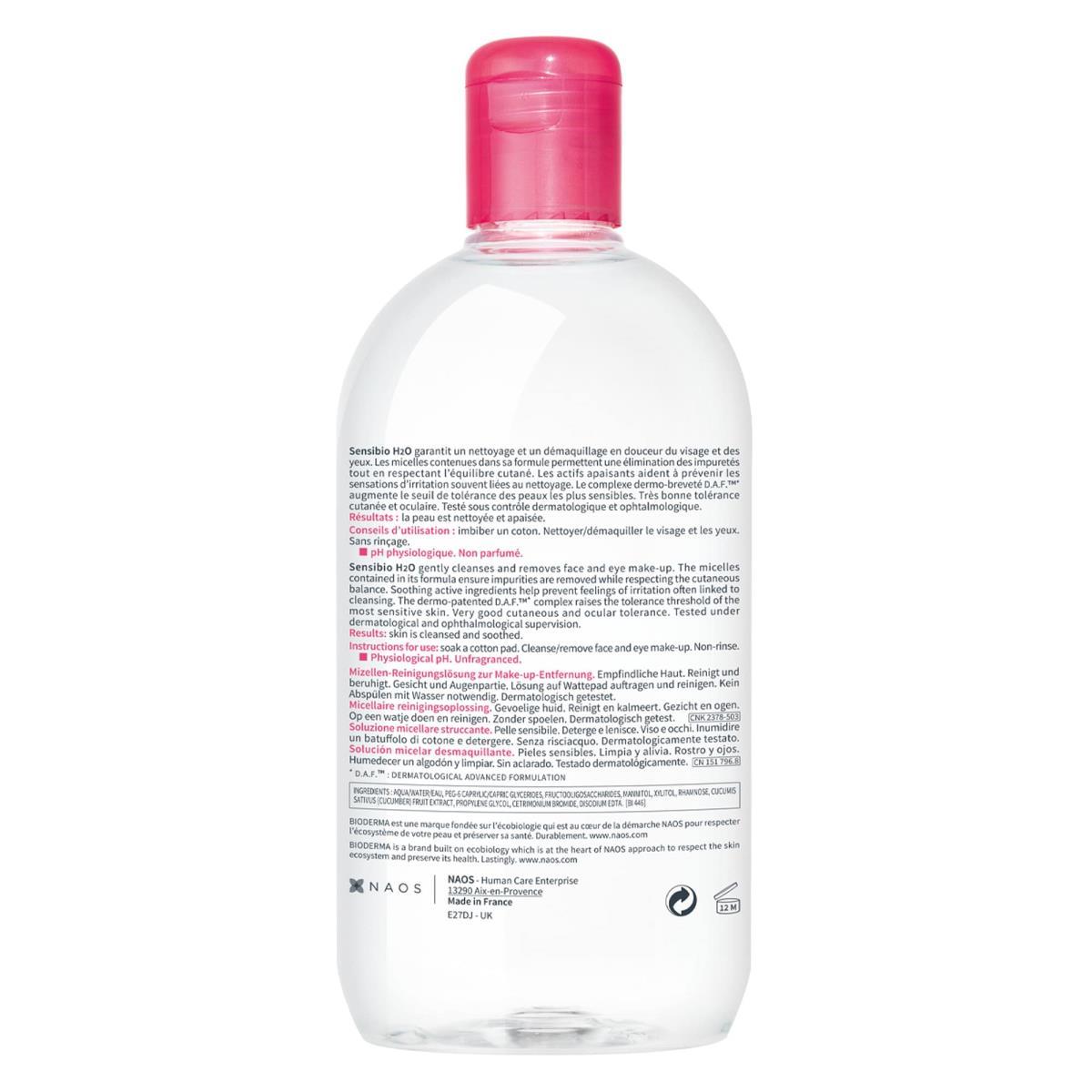 Sensibio H2O 500 Ml
