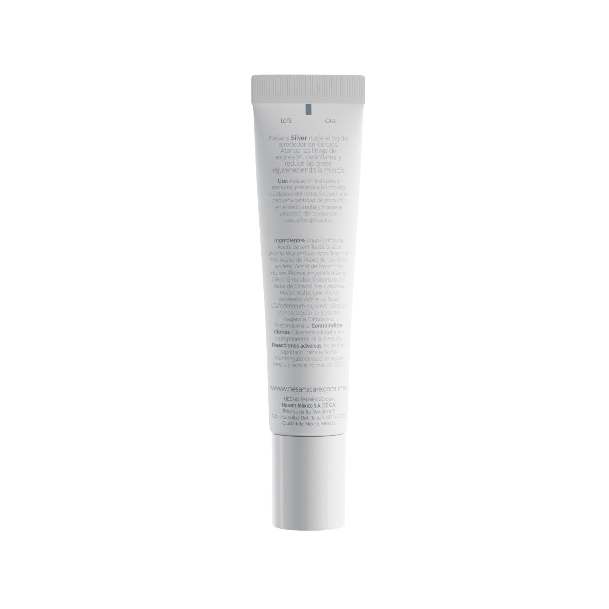 Silver Gel Contorno De Ojos 15G