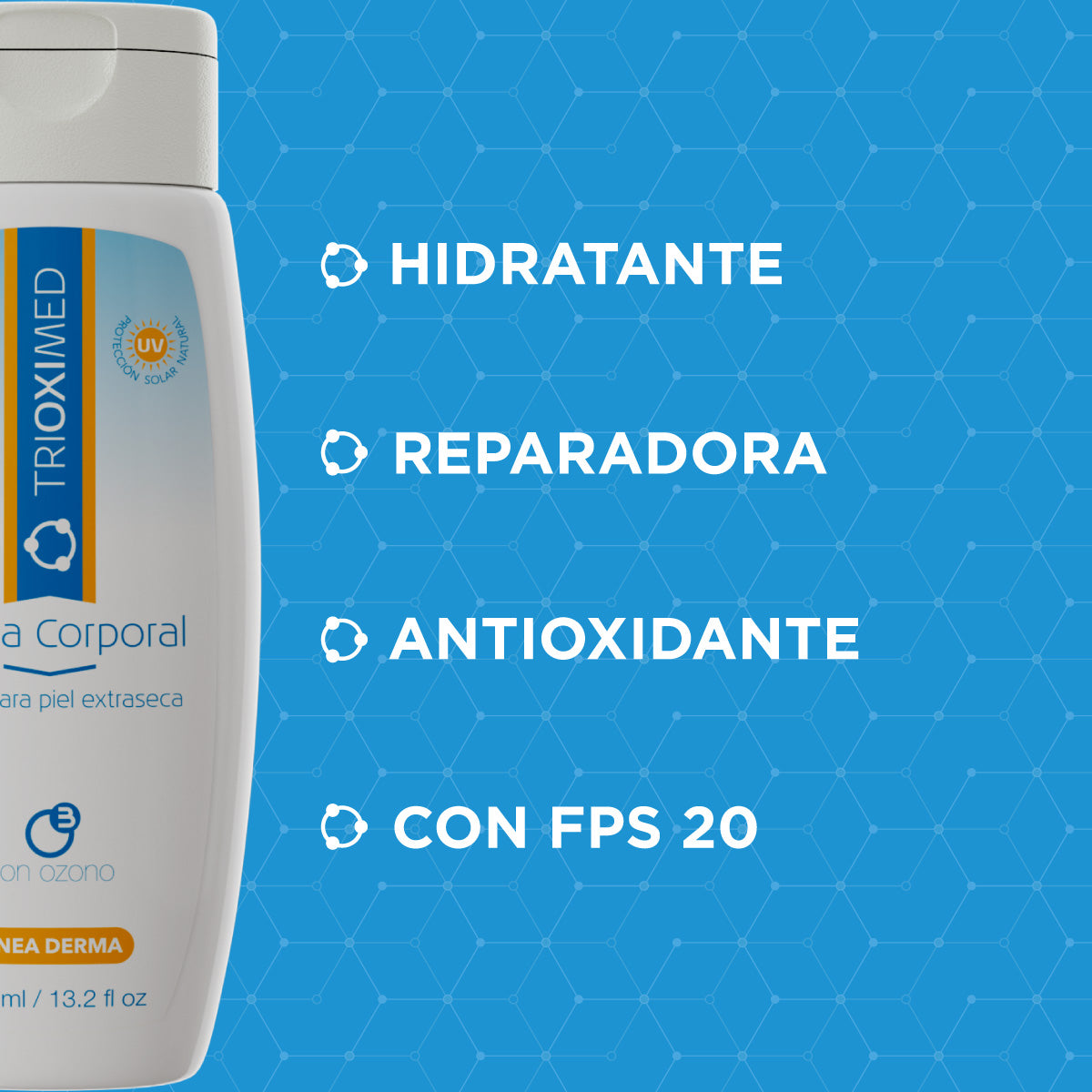 Trioximed - Crema Corporal 375 Ml