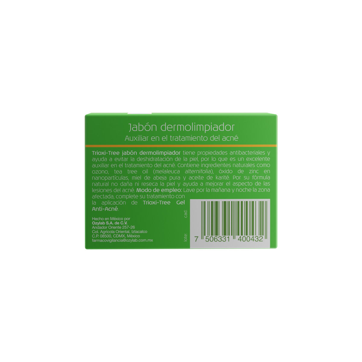 Trioximed - Trioxitree Jabon Dermolimpiador 100 G