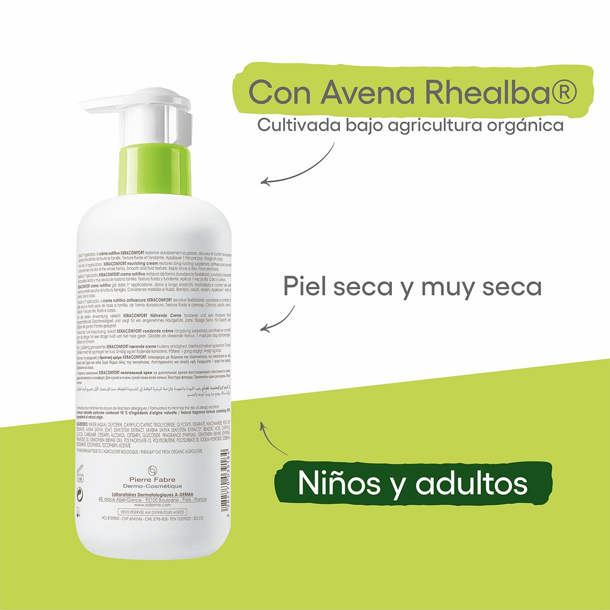 Xeraconfort Crema Nutritiva Anti Sequedad 400 Ml